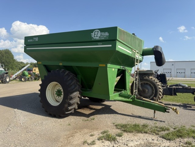E-Z Trail 710 gravity wagon with unloading auger
